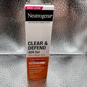 Neutrogena Clear & Defend SOS Gel - White and Orange
